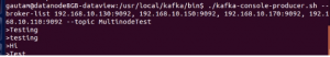 Kafka multi-node